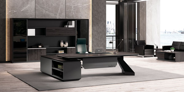 ?，斒宿k公家具|尚睿系列班臺文件柜組合展示