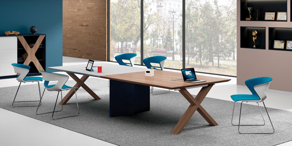 ?，斒宿k公家具|簡格系列會議桌展廳實物展示