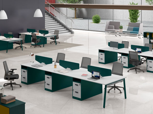 維納系列|板式員工辦公桌 板式員工辦公桌